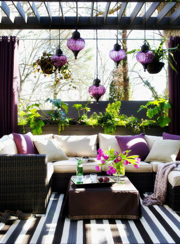 Inspiration for balcony, courtyard and small space gardening.