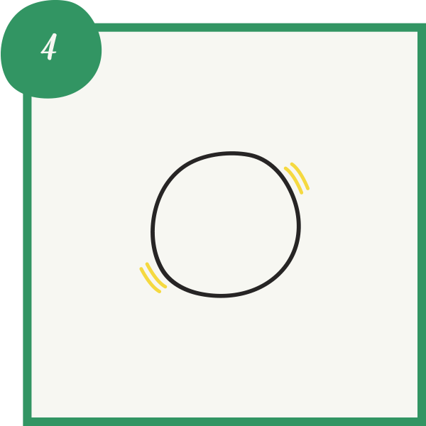 Instructive image - Shape sock to look like a head