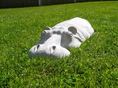 Hippo ornament to decorate your garden