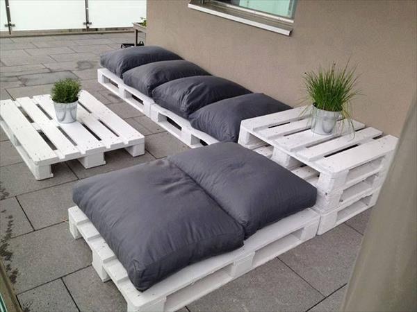Outdoor Pallet Seating Ideas