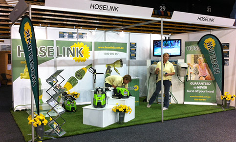 Our Exhibit Setup at Newcastle