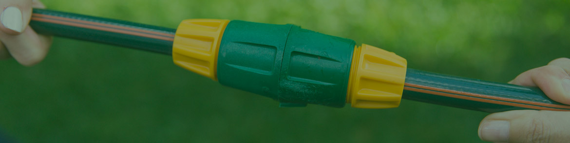 Hose Fittings Connected and Pulled