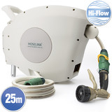 Hi-Flow 25m Retractable Hose Reel