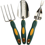 Garden Fork, Trowel and Weeder Set