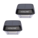Colour Change Solar Wall Light 5LED - 2 Pack