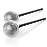 Decorative 2-in-1 Solar Garden Globe 20LED - 2 Pack